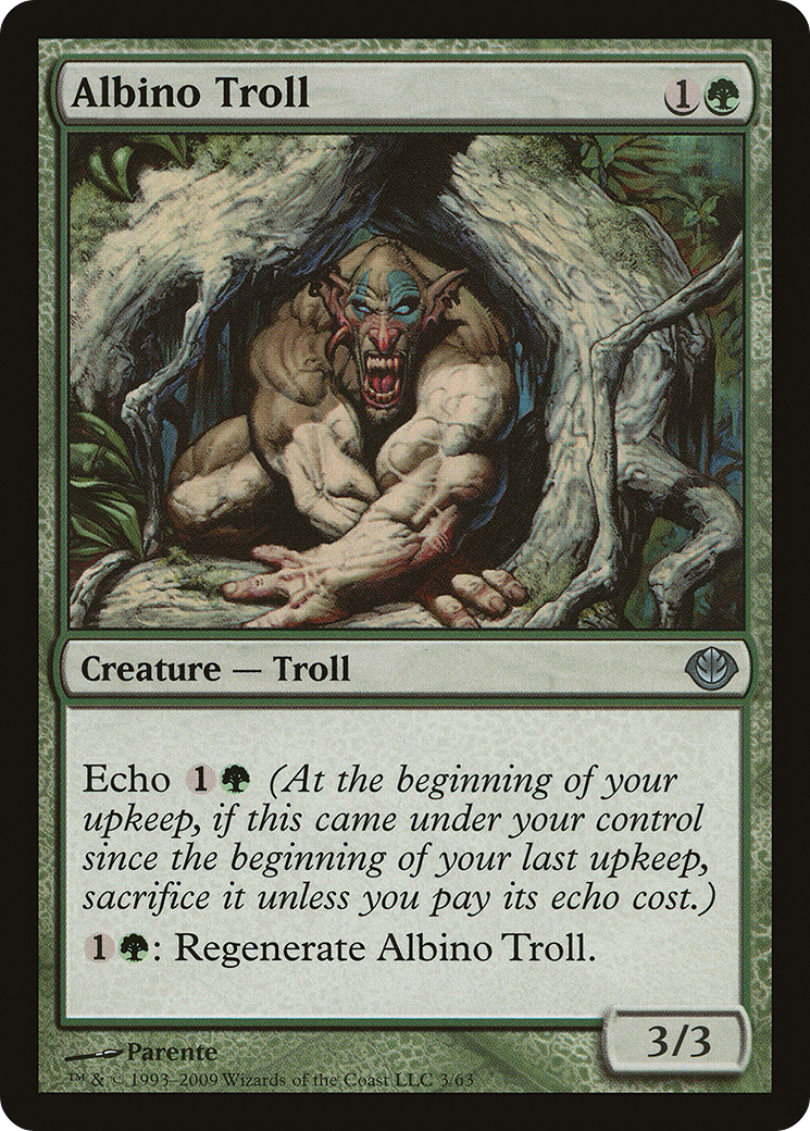 Image of Albino Troll (DDD-003) - Duel Decks: Garruk vs. Liliana