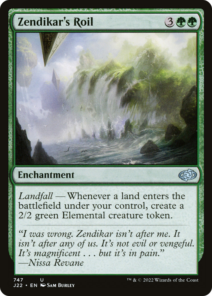Image of Zendikar's Roil (J22-747) - Jumpstart 2022