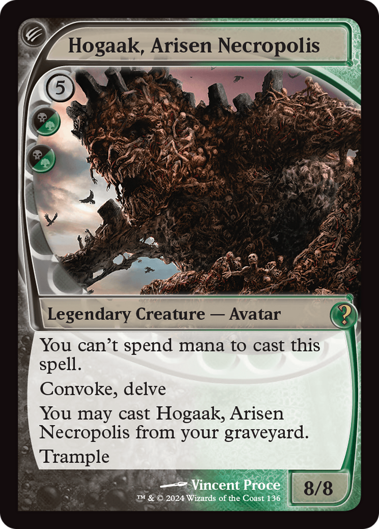 Image of Hogaak, Arisen Necropolis (Future Sight) (MB2-136) - Mystery Booster 2