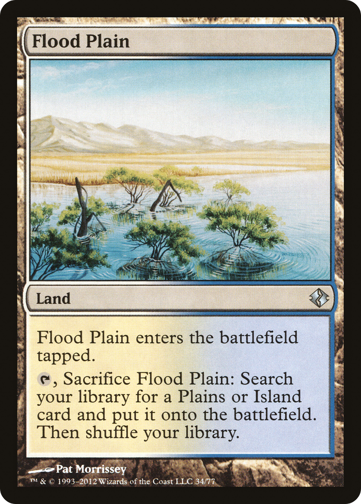 Image of Flood Plain (DDI-034) - Duel Decks: Venser vs. Koth