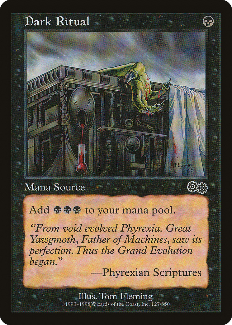 Image of Dark Ritual (USG-127) - Urza's Saga