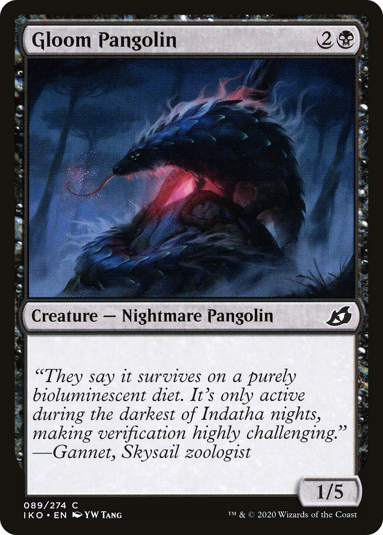 Image of Gloom Pangolin (IKO-089) - Ikoria: Lair of Behemoths