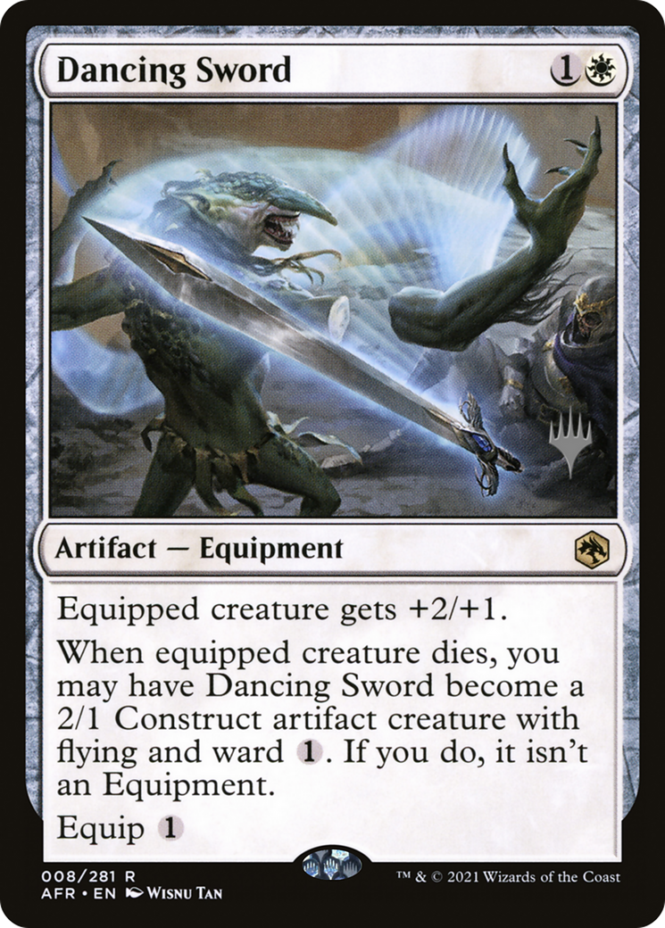 Image of Dancing Sword (PPAFR-008) - Adventures in the Forgotten Realms Promos Foil