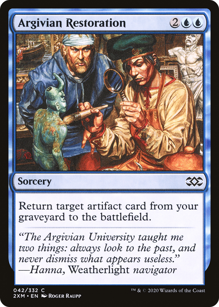 Image of Argivian Restoration (2XM-042) - Double Masters
