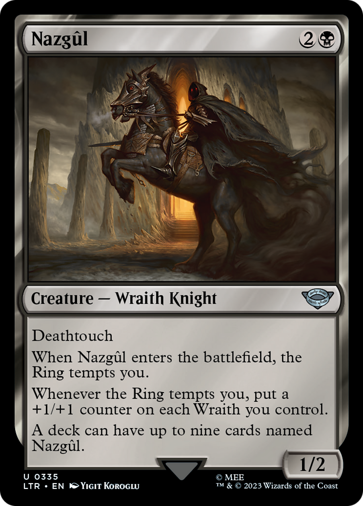 Image of Nazgul (0335) (LTR-335) - The Lord of the Rings: Tales of Middle-earth