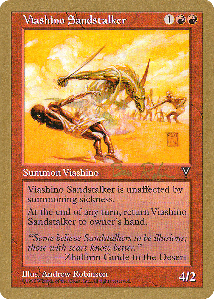 Image of Viashino Sandstalker - 1998 Ben Rubin (VIS) (WCD-) - World Championship Decks 1998