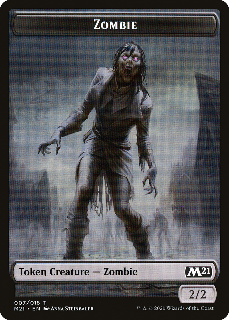 Image of Zombie (TM21-007) - Core Set 2021 Tokens
