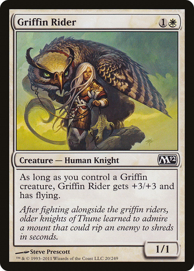 Image of Griffin Rider (M12-020) - Magic 2012
