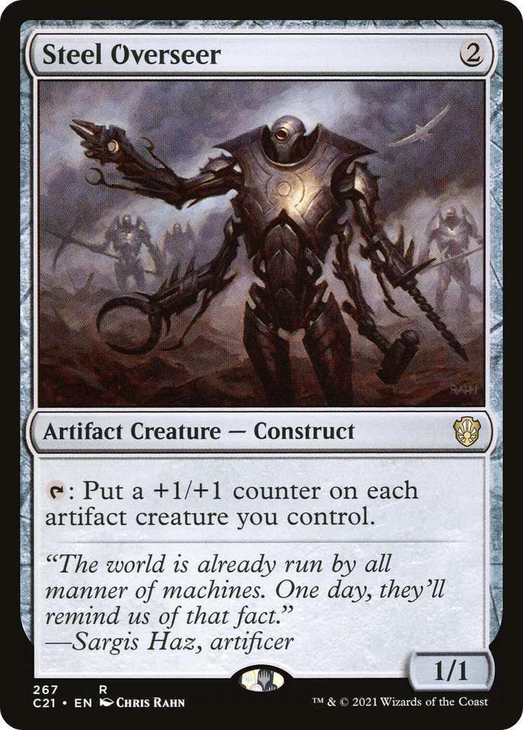 Image of Steel Overseer (C21-267) - Commander 2021