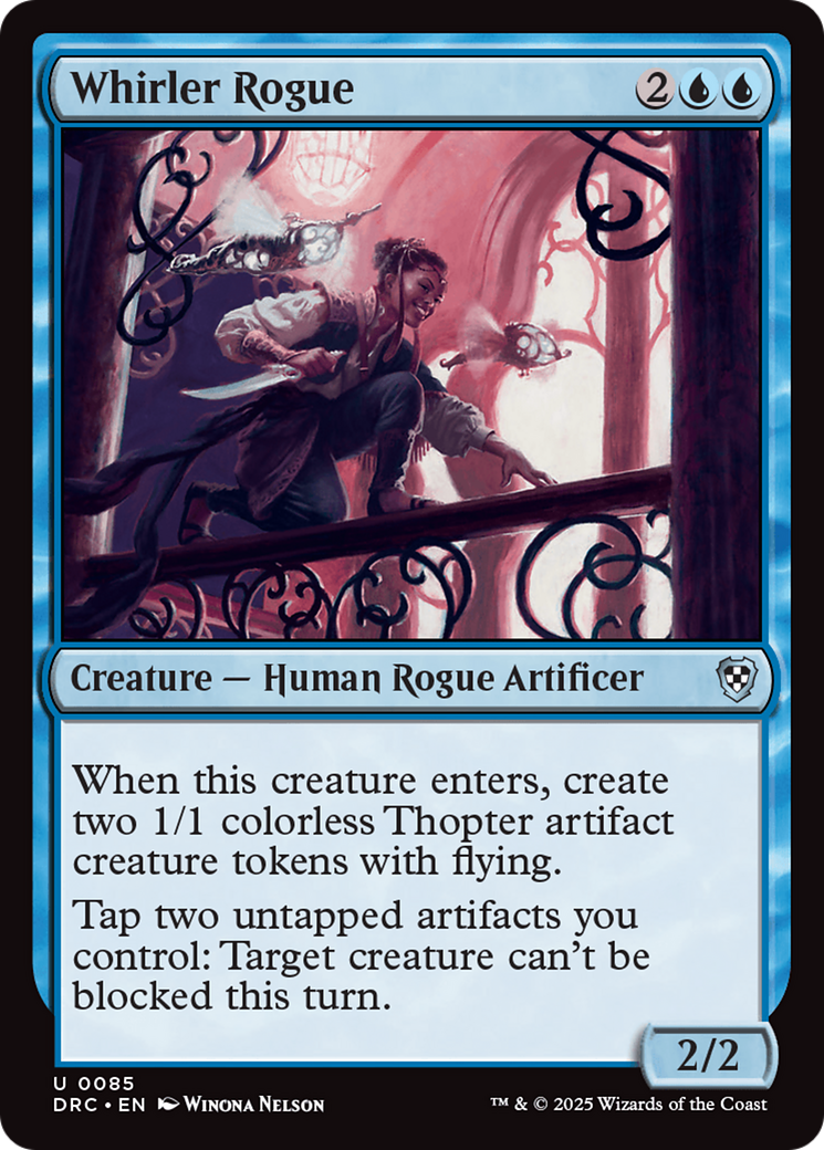 Image of Whirler Rogue (DRC-085) - Commander: Aetherdrift
