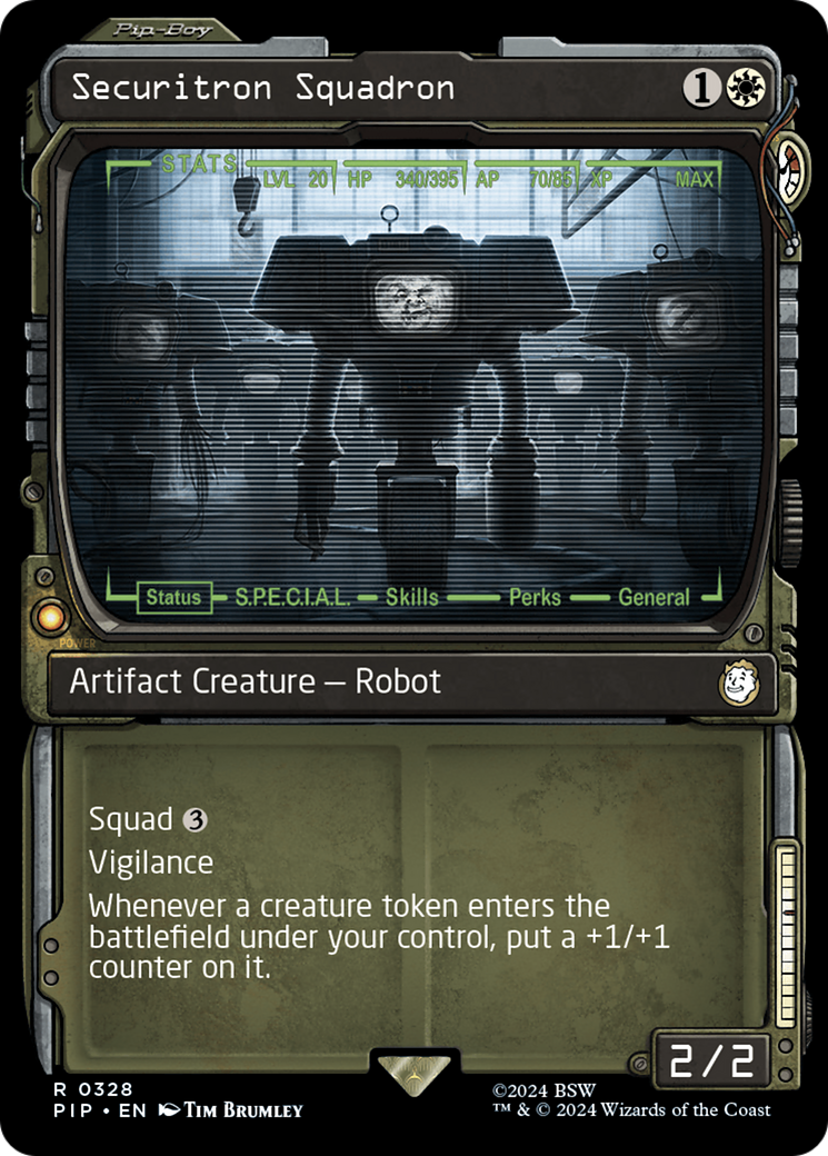 Image of Securitron Squadron (Showcase) (PIP-328) - Fallout: (Showcase)