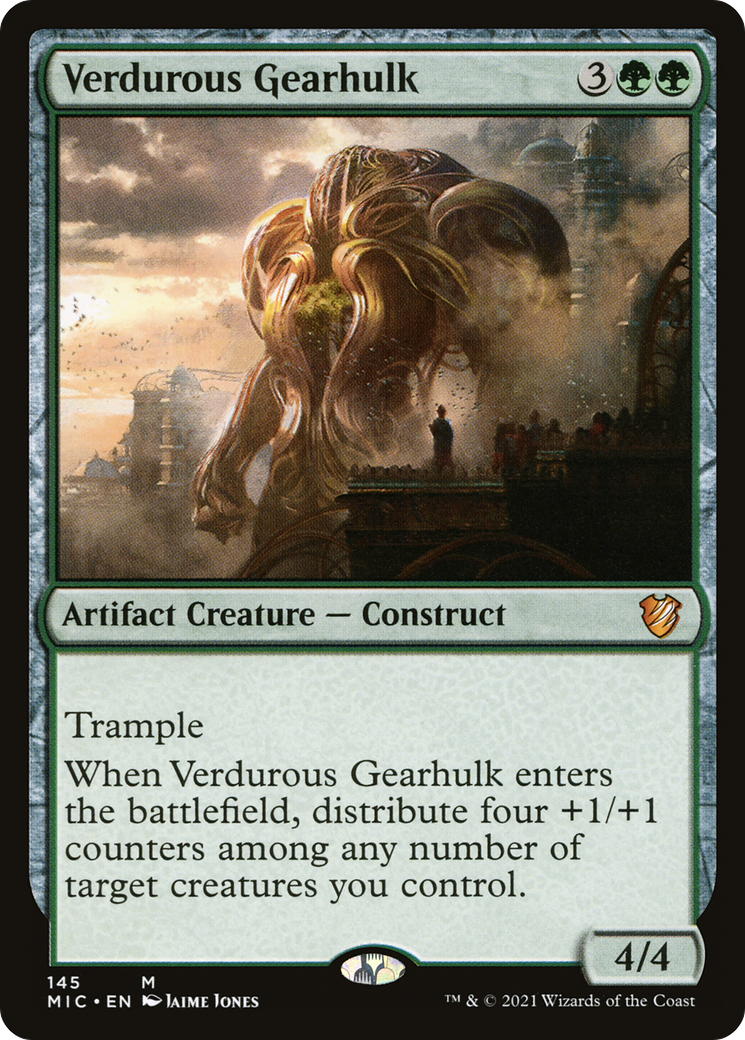Image of Verdurous Gearhulk (MIC-145) - Midnight Hunt Commander