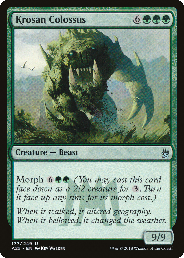 Image of Krosan Colossus (A25-177) - Masters 25