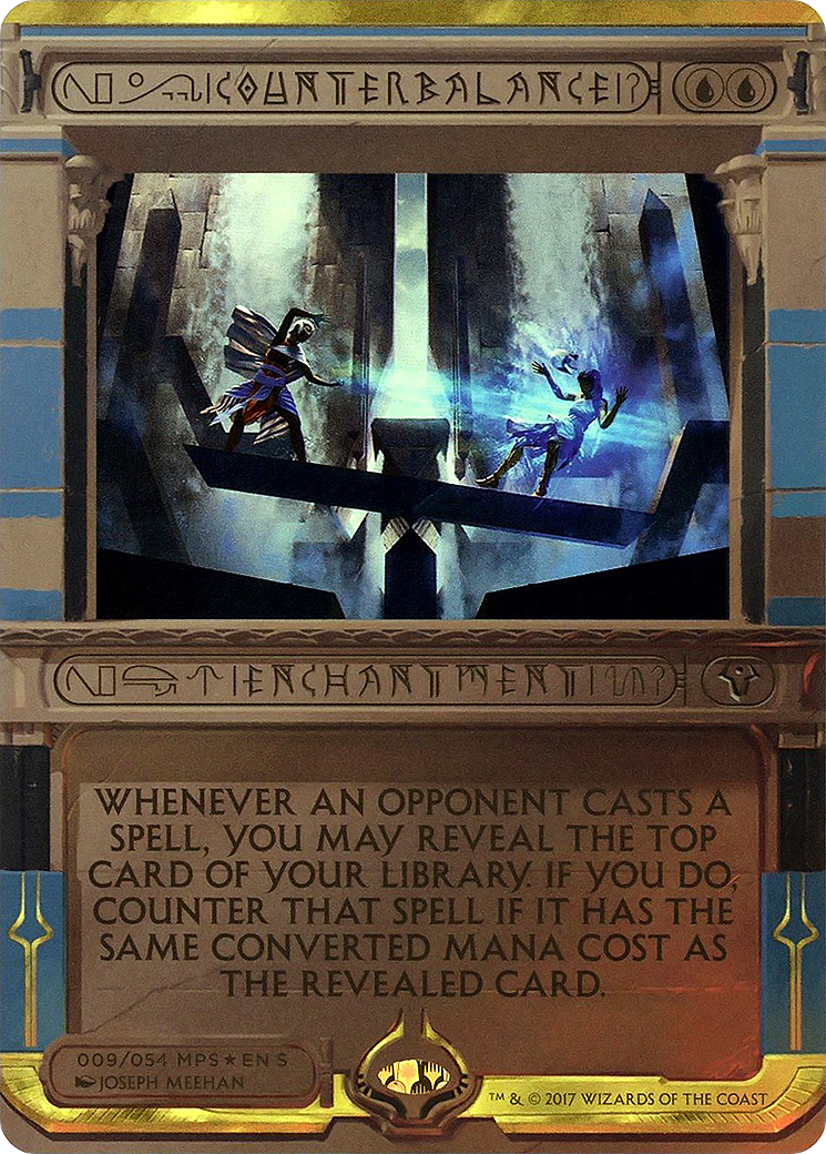 Image of Counterbalance (MPS2-009) - Amonkhet Invocations (Borderless) Foil