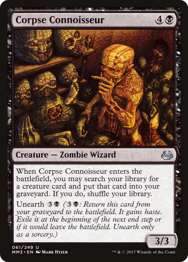 Image of Corpse Connoisseur (MM3-061) - Modern Masters 2017