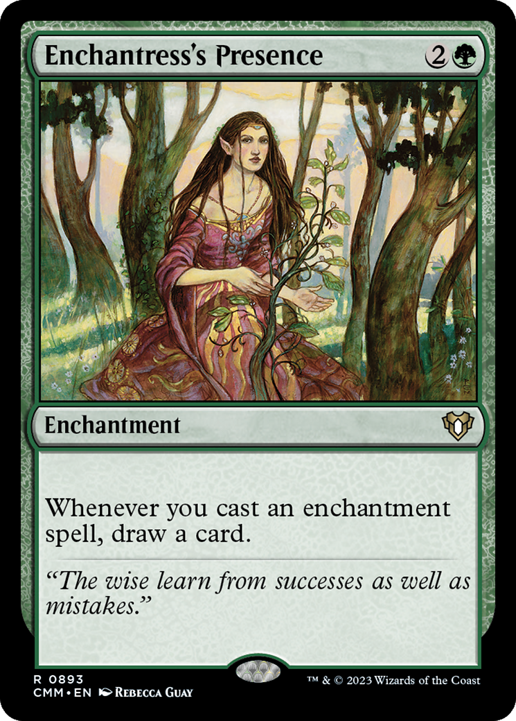Image of Enchantress's Presence (CMM-893) - Commander Masters
