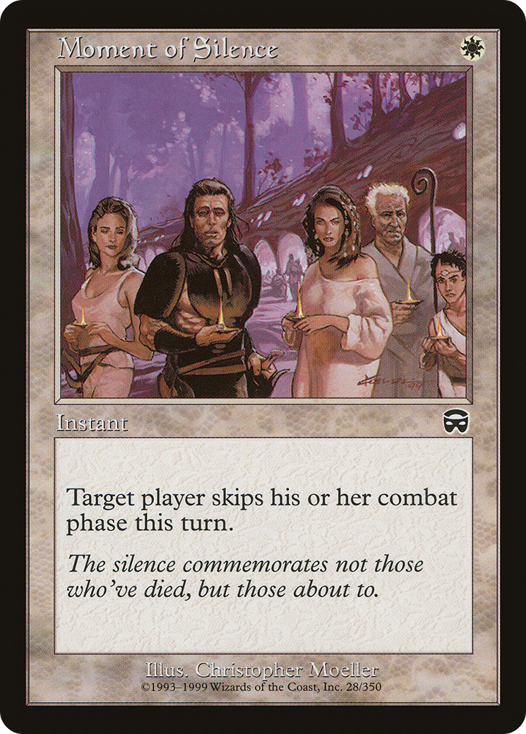 Image of Moment of Silence (MMQ-028) - Mercadian Masques