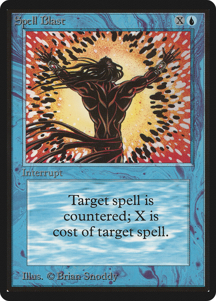 Image of Spell Blast (LEB-) - Limited Edition Beta
