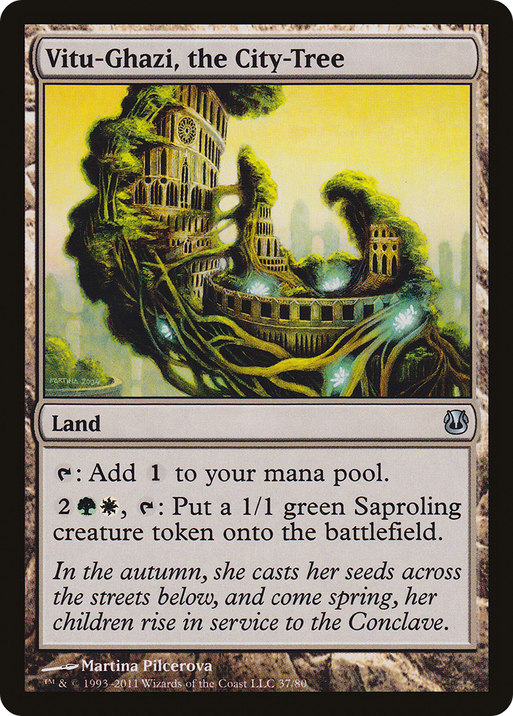 Image of Vitu-Ghazi, the City-Tree (DDH-037) - Duel Decks: Ajani vs. Nicol Bolas
