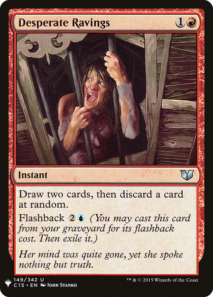 Image of Desperate Ravings (LIST-149) - The List