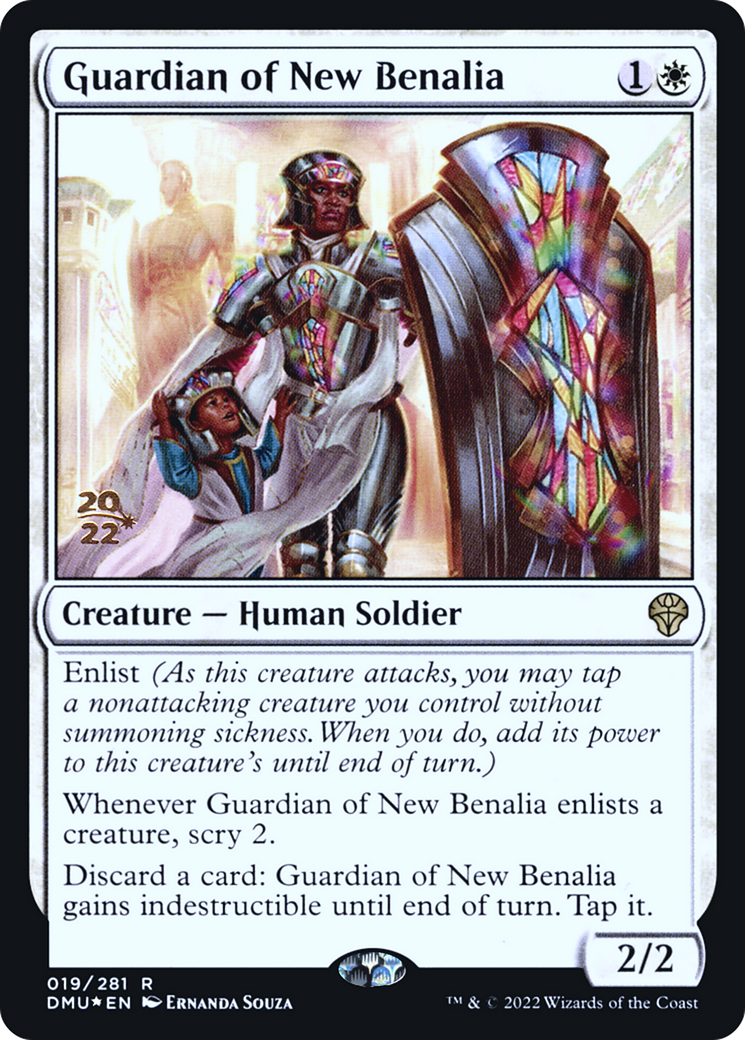 Image of Guardian of New Benalia (PRE-019) - Dominaria United Promos Foil