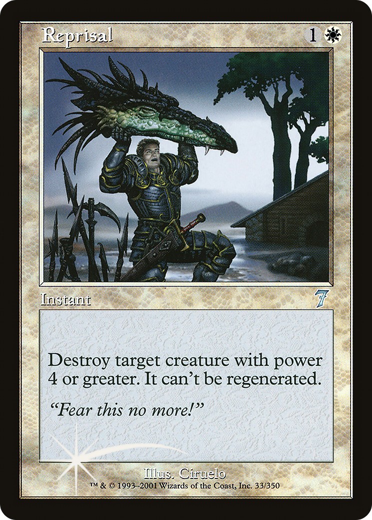 Image of Reprisal (7ED-033) - 7th Edition