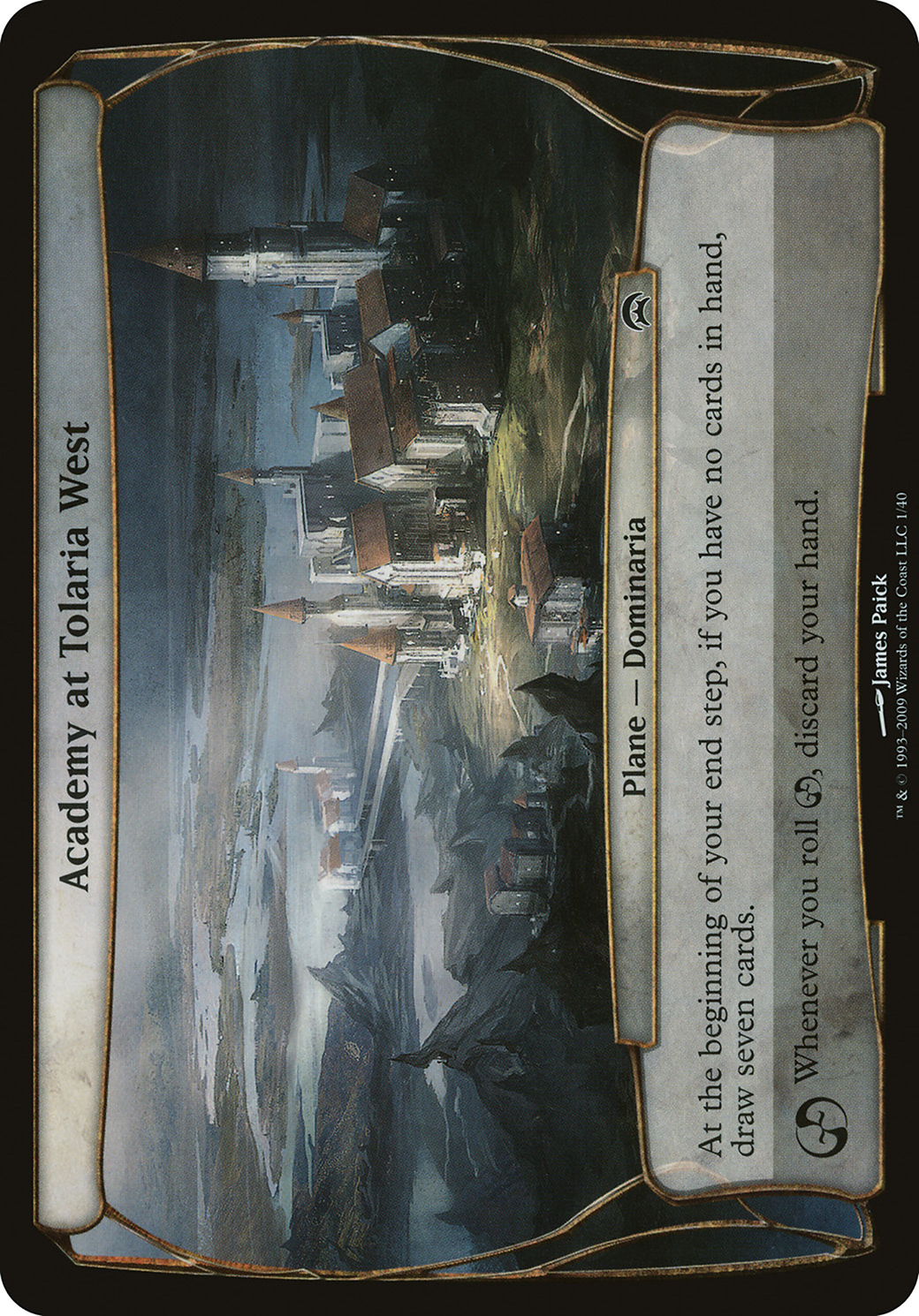 Image of Academy at Tolaria West (Planechase) (OVER-) - Planechase Planes