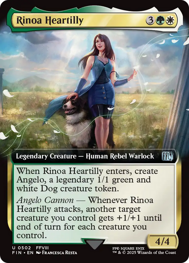 Image of Rinoa Heartilly (Extended Art) (FIN-502) - FINAL FANTASY: (Extended Art)