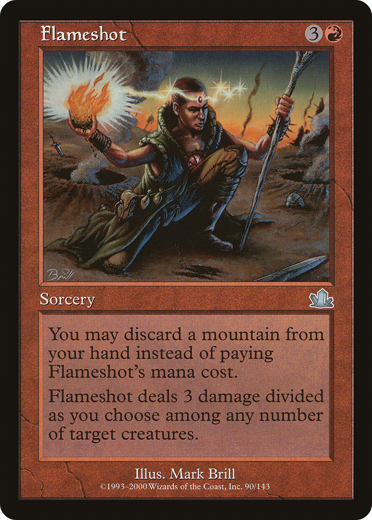 Image of Flameshot (PCY-090) - Prophecy Foil