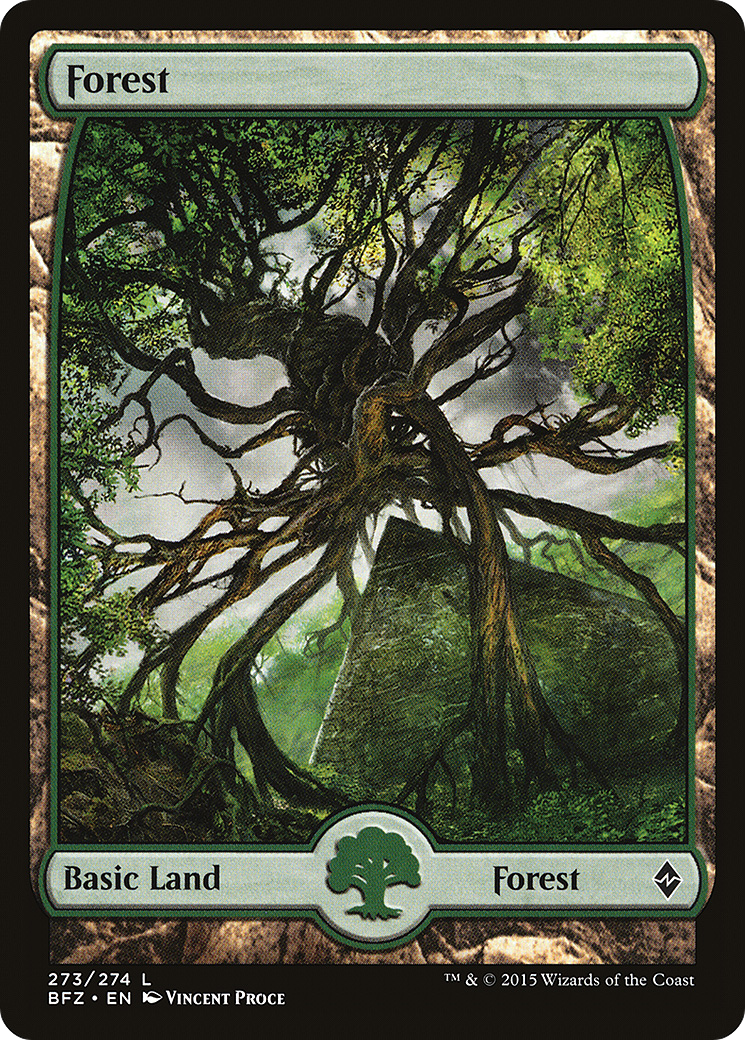 Image of Forest (273) - Full Art (BFZ-273) - Battle for Zendikar