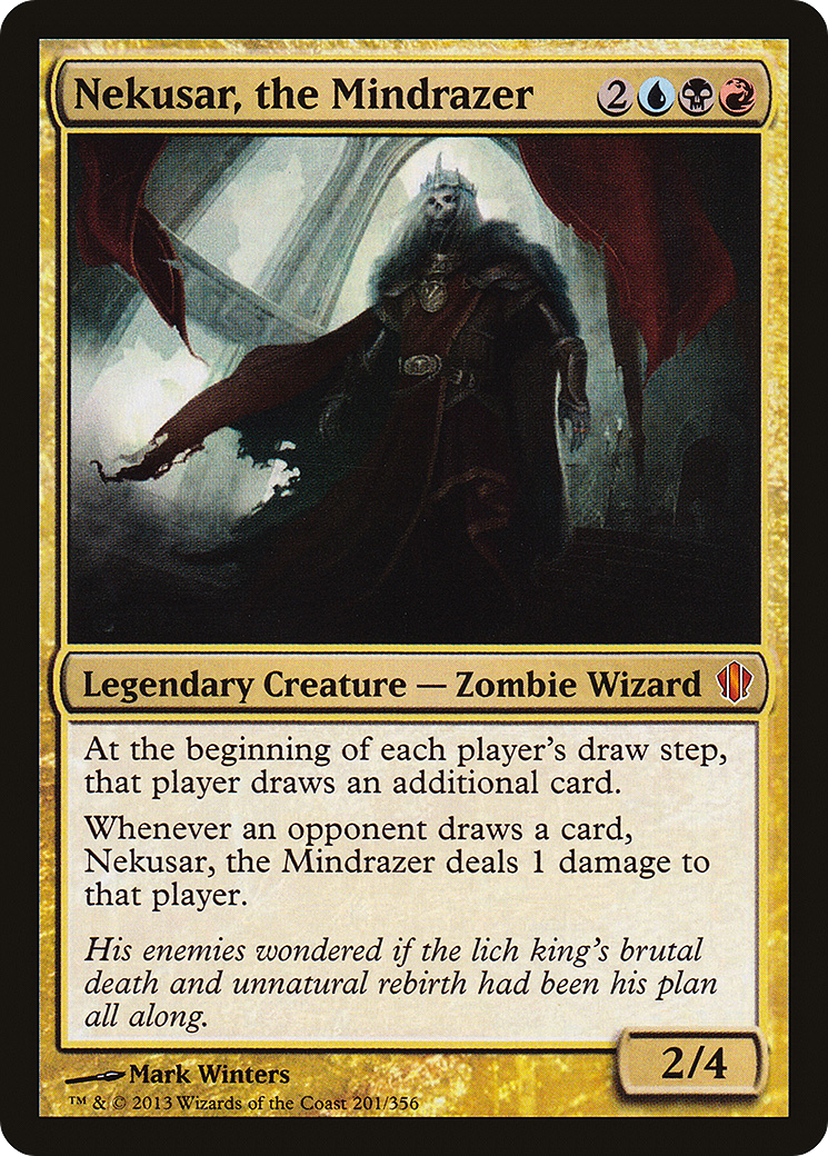 Image of Nekusar, the Mindrazer (C13-201) - Commander 2013