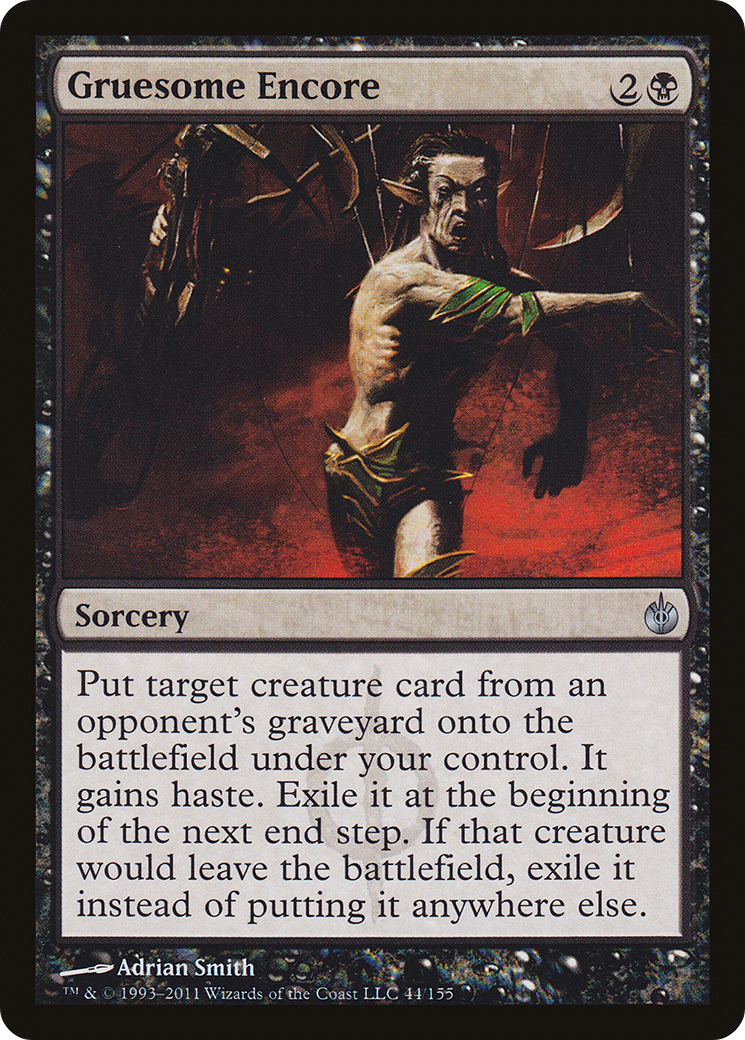 Image of Gruesome Encore (MBS-044) - Mirrodin Besieged