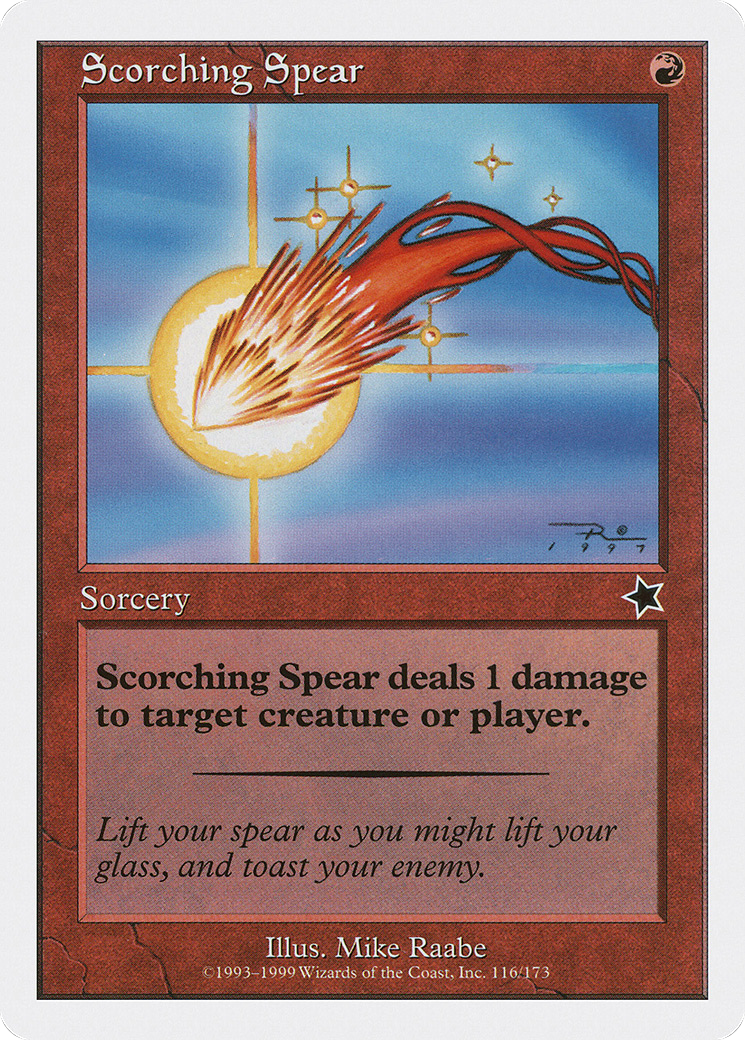 Image of Scorching Spear (S99-116) - Starter 1999