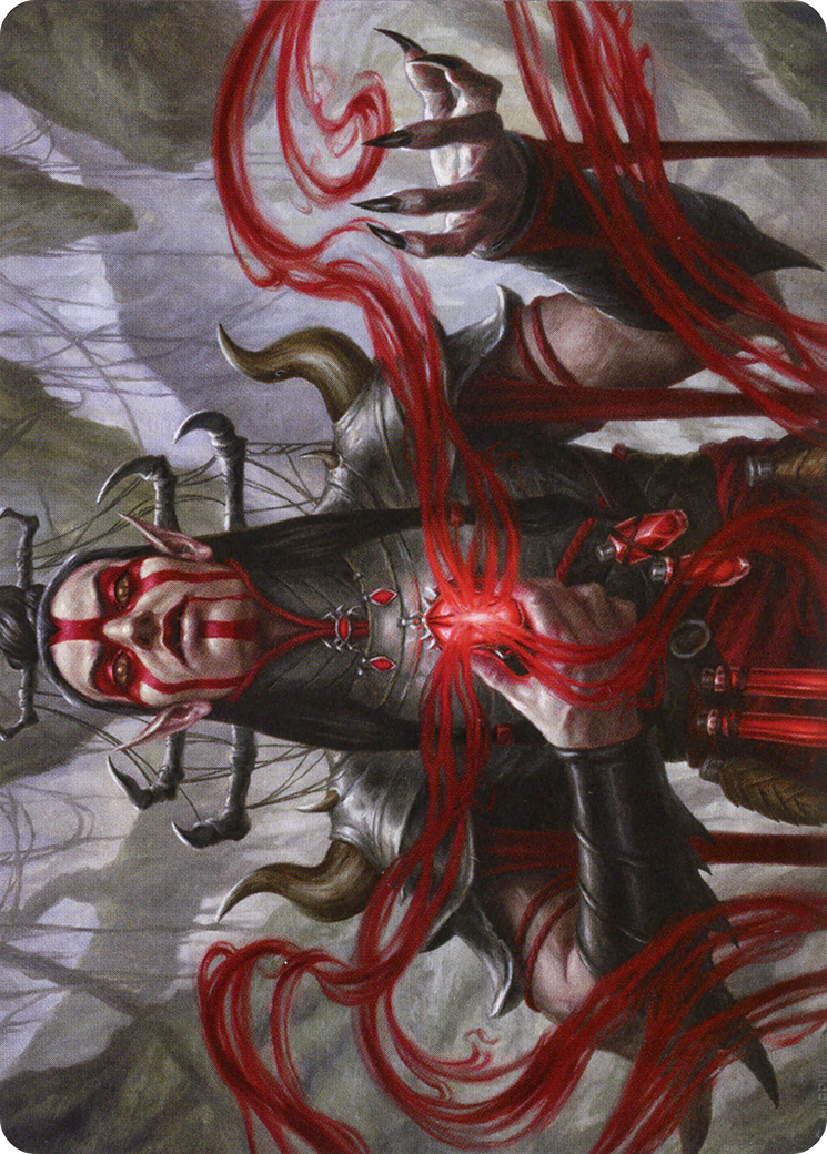Image of Malakir Blood-Priest // Malakir Blood-Priest (AZNR-056) - Zendikar Rising Art Series (Borderless)