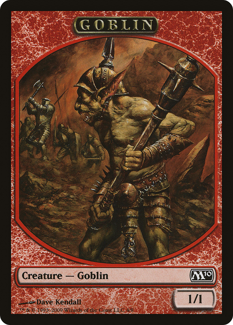 Image of Goblin Token (M10-004) - Magic 2010 Tokens