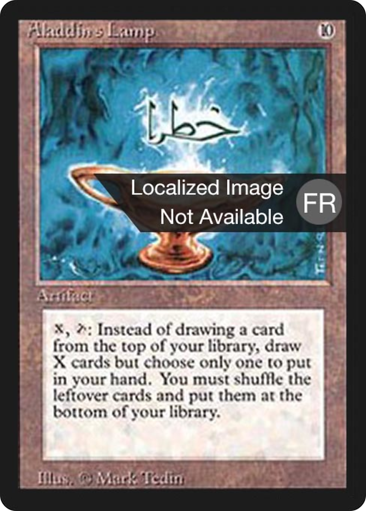 Image of Aladdin's Lamp (FBB-) - Foreign Black Border