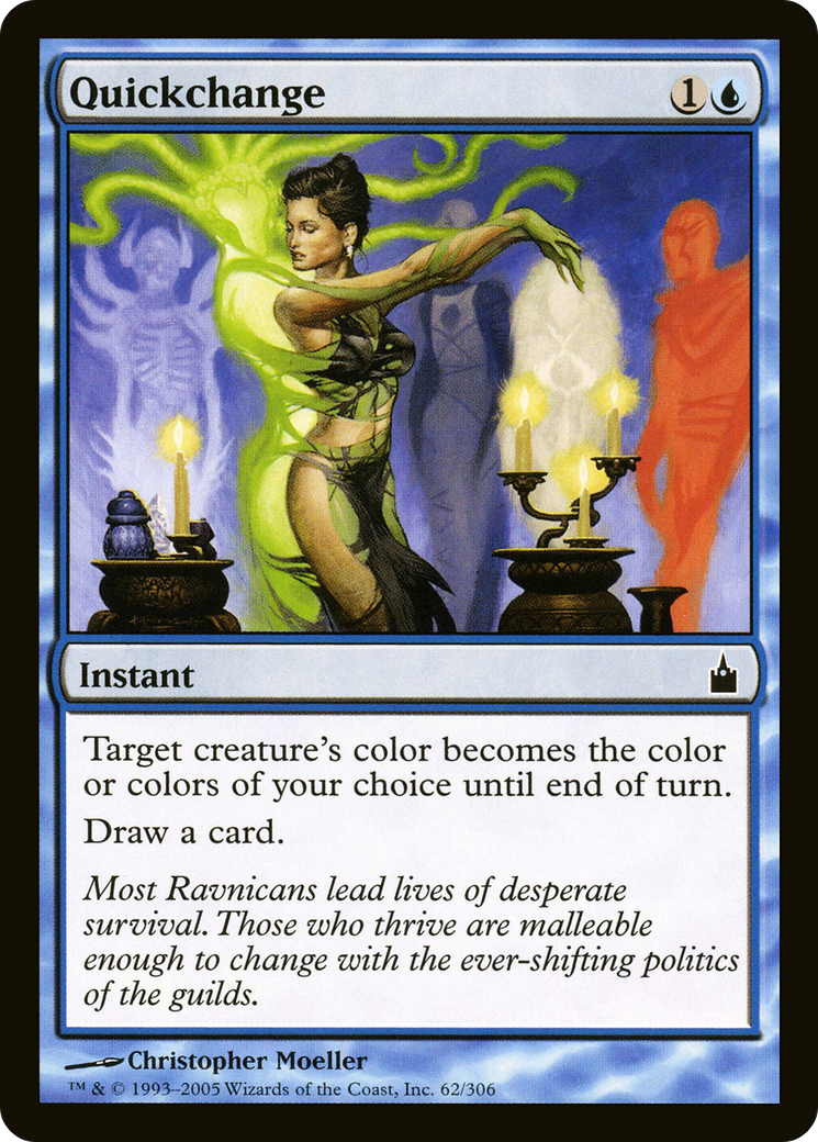 Image of Quickchange (RAV-062) - Ravnica: City of Guilds