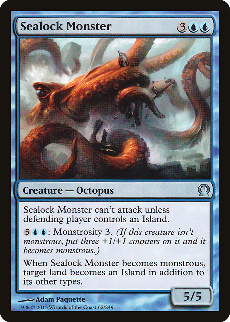 Image of Sealock Monster (THS-062) - Theros