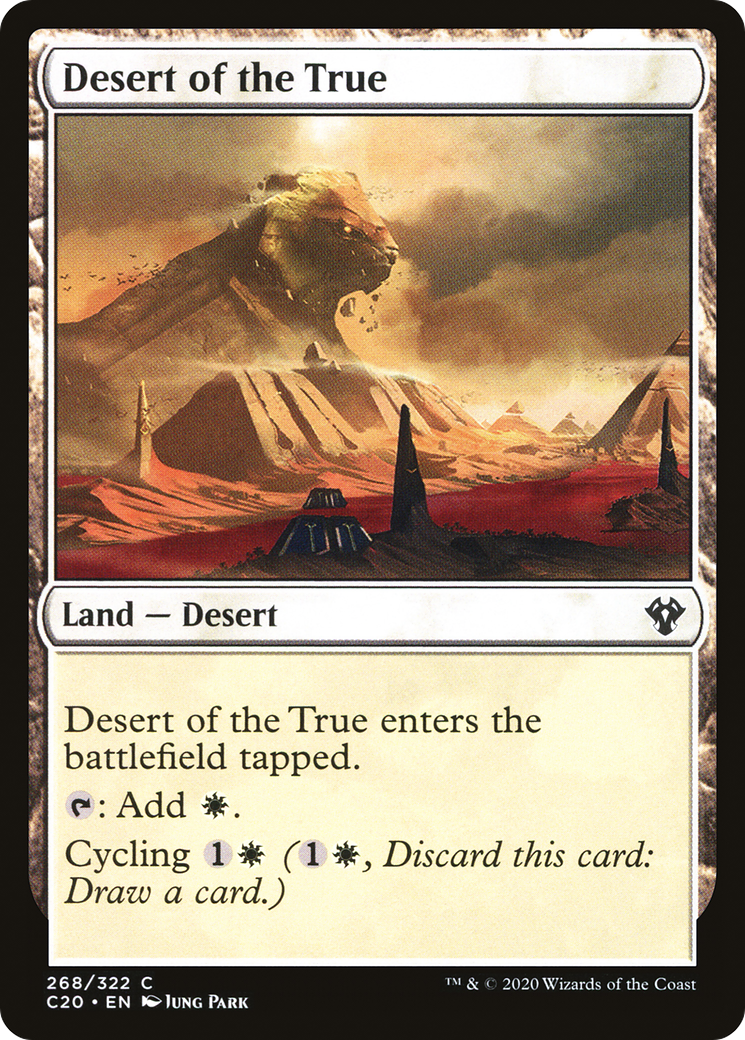 Image of Desert of the True (C20-268) - Commander 2020