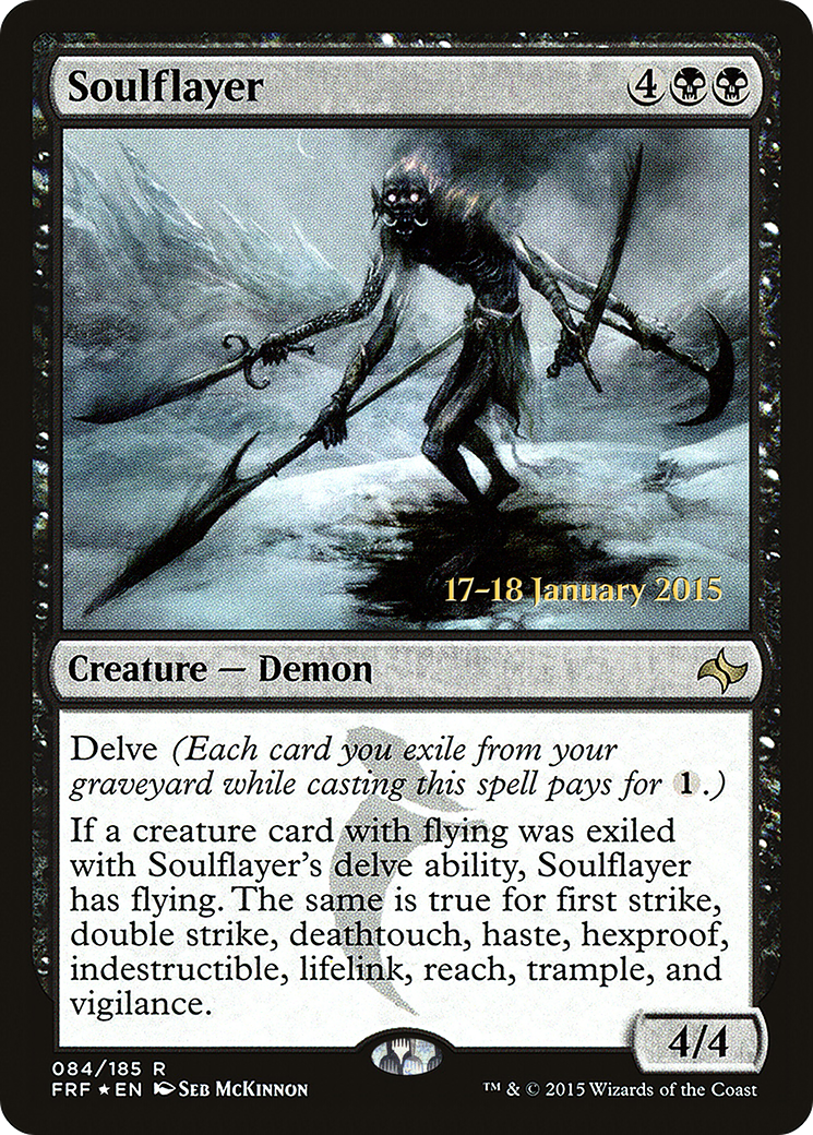 Image of Soulflayer (PRE-084) - Fate Reforged Promos Foil