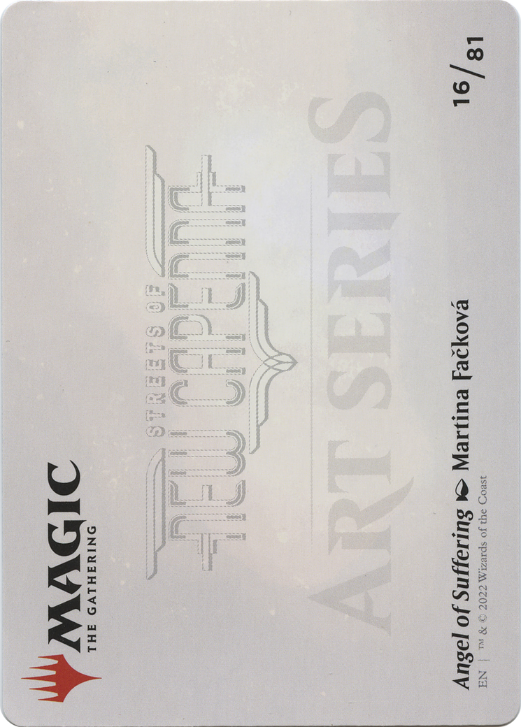 Image of Angel of Suffering // Angel of Suffering (ASNC-016) - New Capenna Art Series (Borderless)