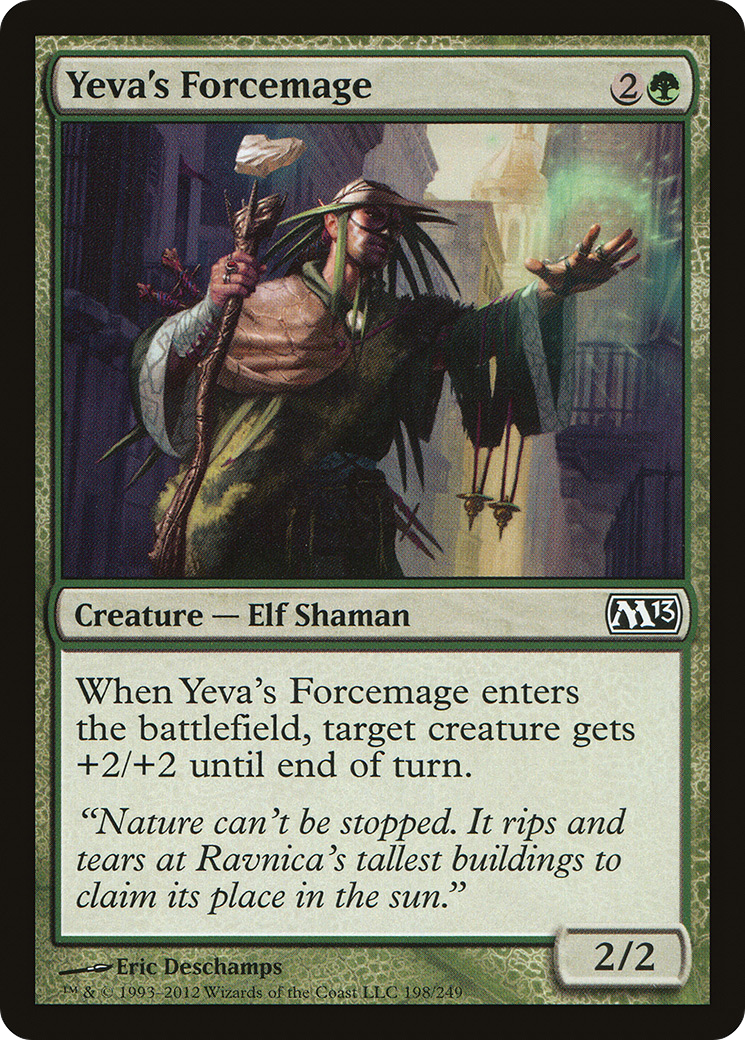 Image of Yeva's Forcemage (M13-198) - Magic 2013 Foil