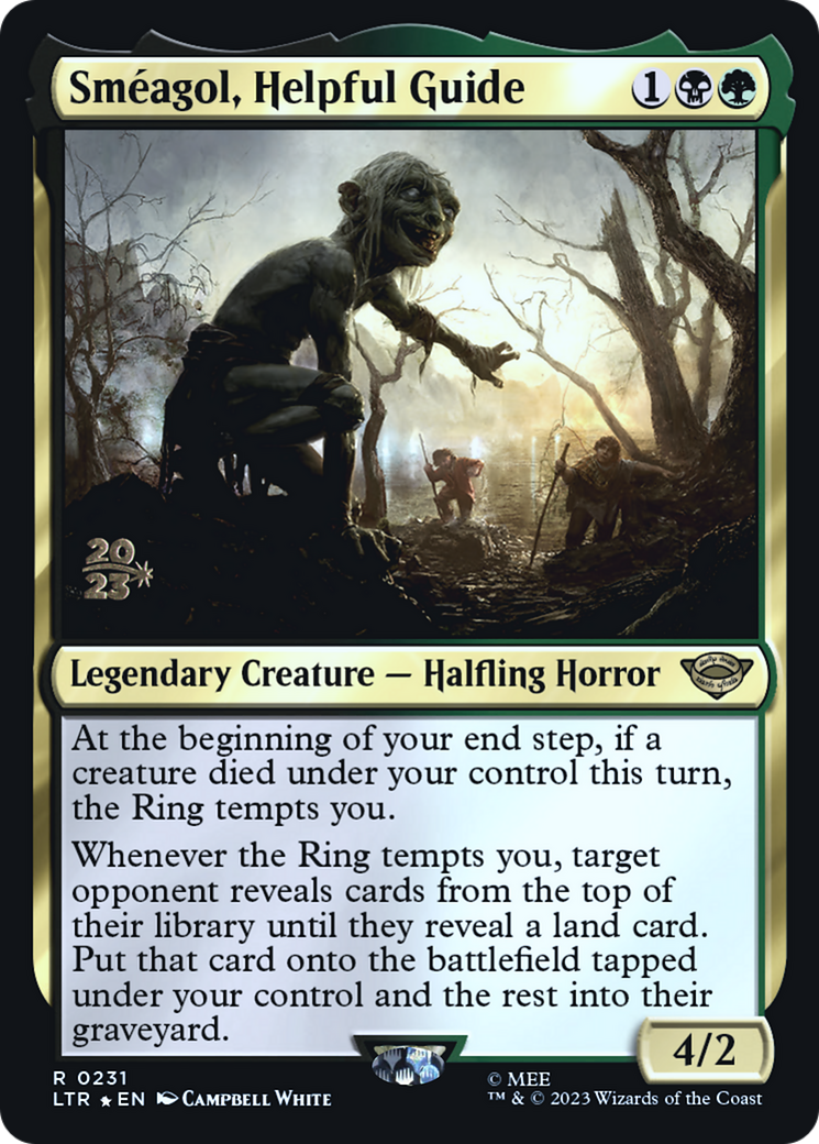 Image of Smeagol, Helpful Guide (PRE-231) - Tales of Middle-earth Promos Foil