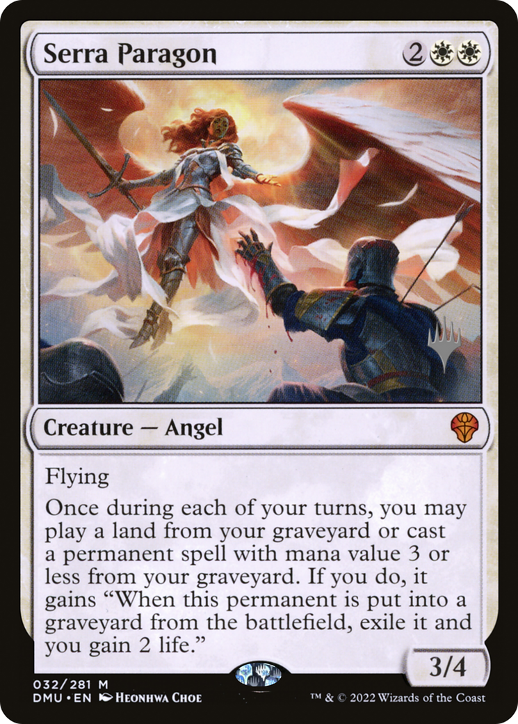 Image of Serra Paragon (PPDMU-32P) - Dominaria United Promos Foil