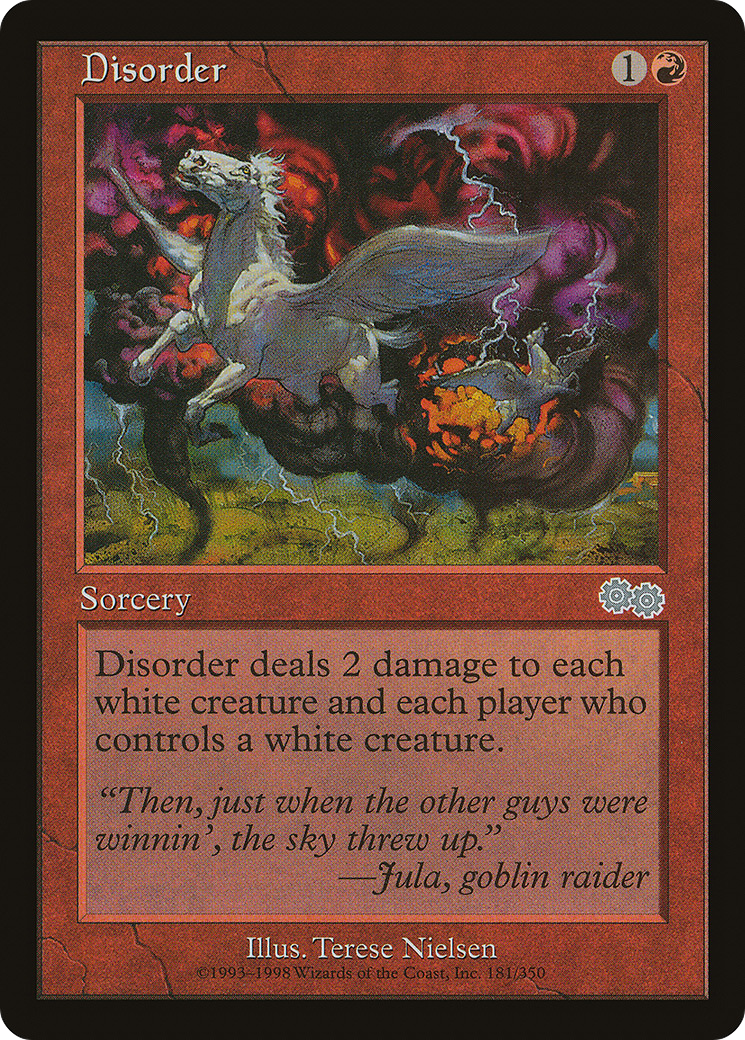 Image of Disorder (USG-181) - Urza's Saga