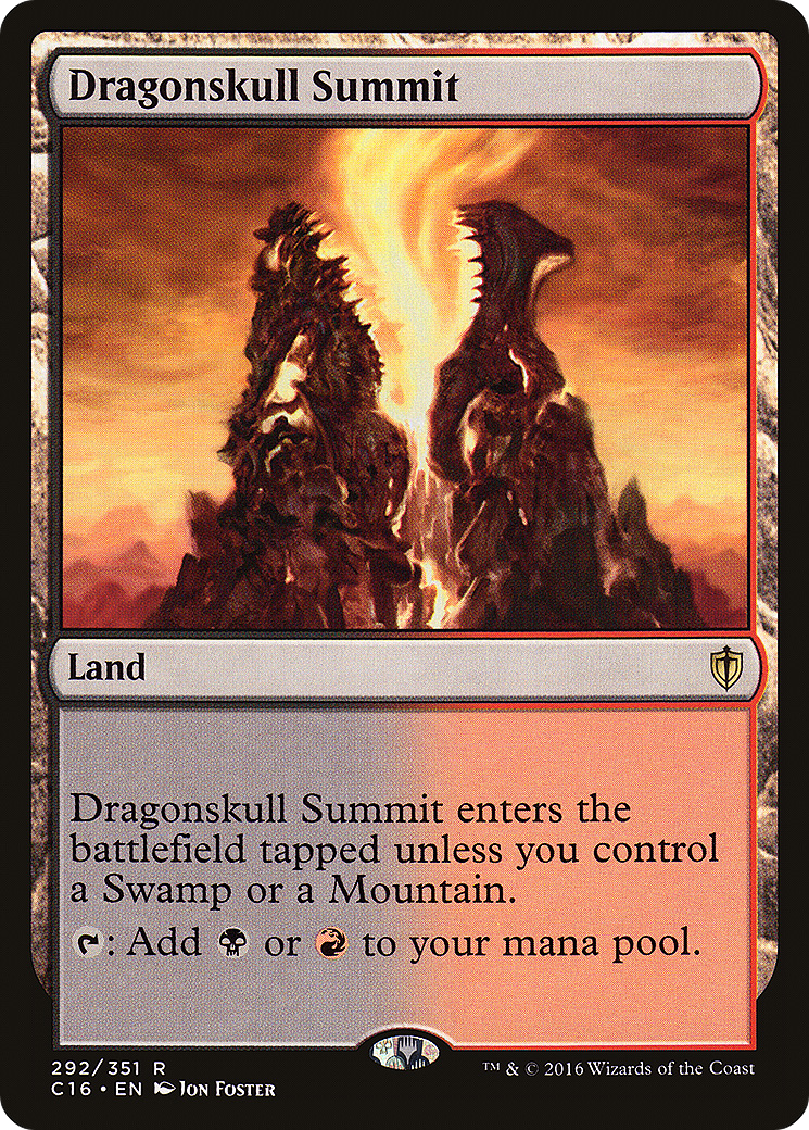 Image of Dragonskull Summit (C16-292) - Commander 2016