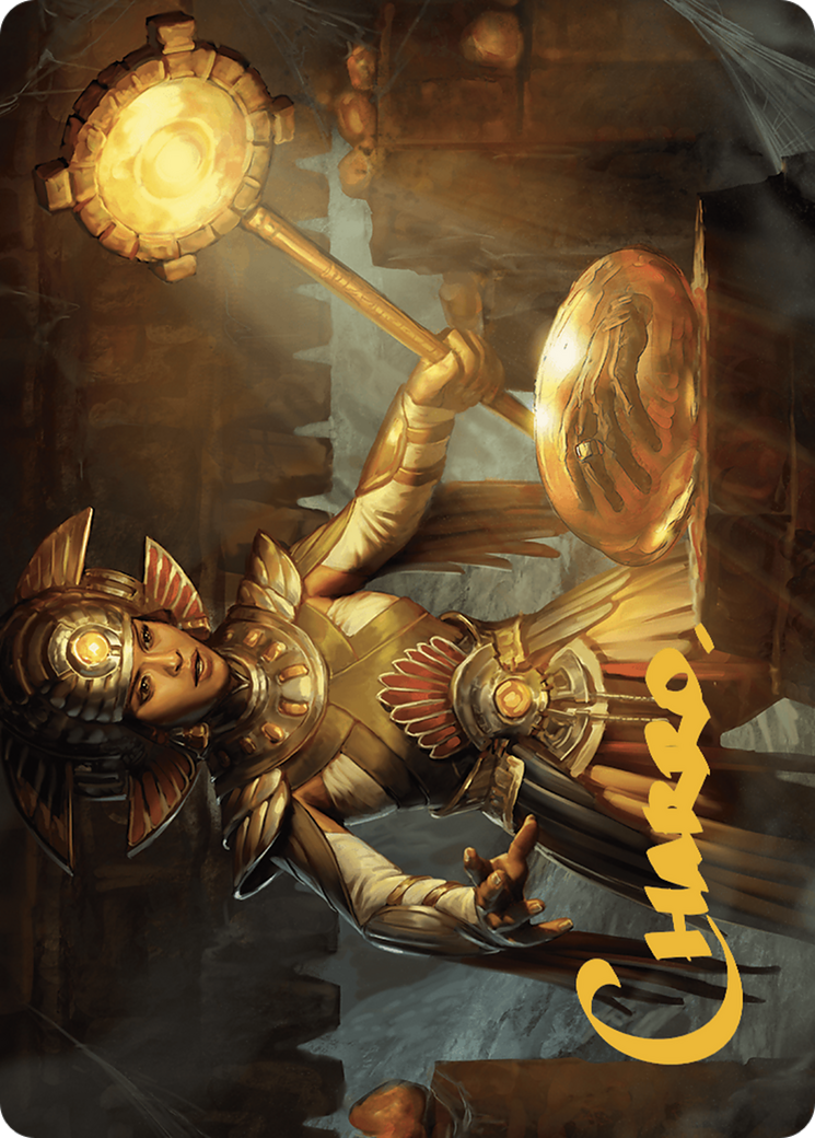 Image of Curator of Sun's Creation // Curator of Sun's Creation (ALCI-018) - The Lost Caverns of Ixalan Art Series (Borderless)