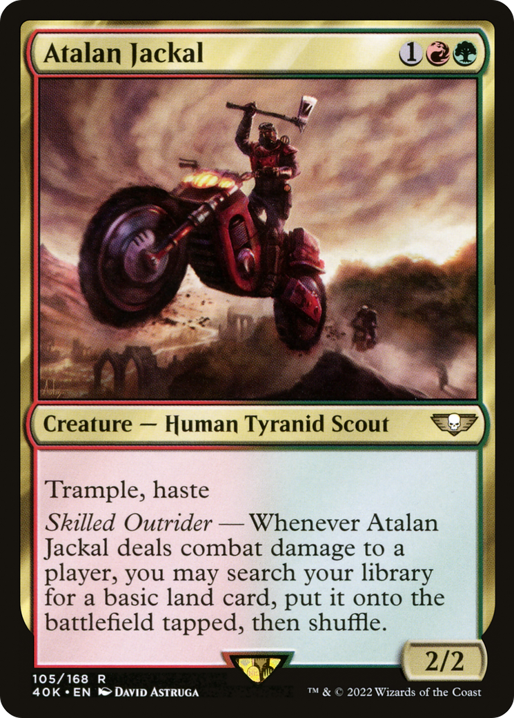 Image of Atalan Jackal (40K-105) - Warhammer 40,000 Commander