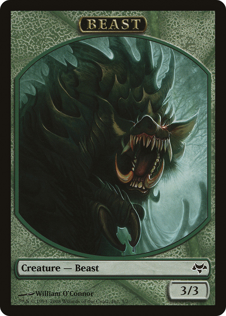 Image of Beast Token (EVE-003) - Eventide Tokens
