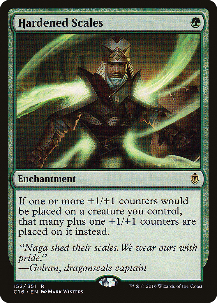 Image of Hardened Scales (C16-152) - Commander 2016